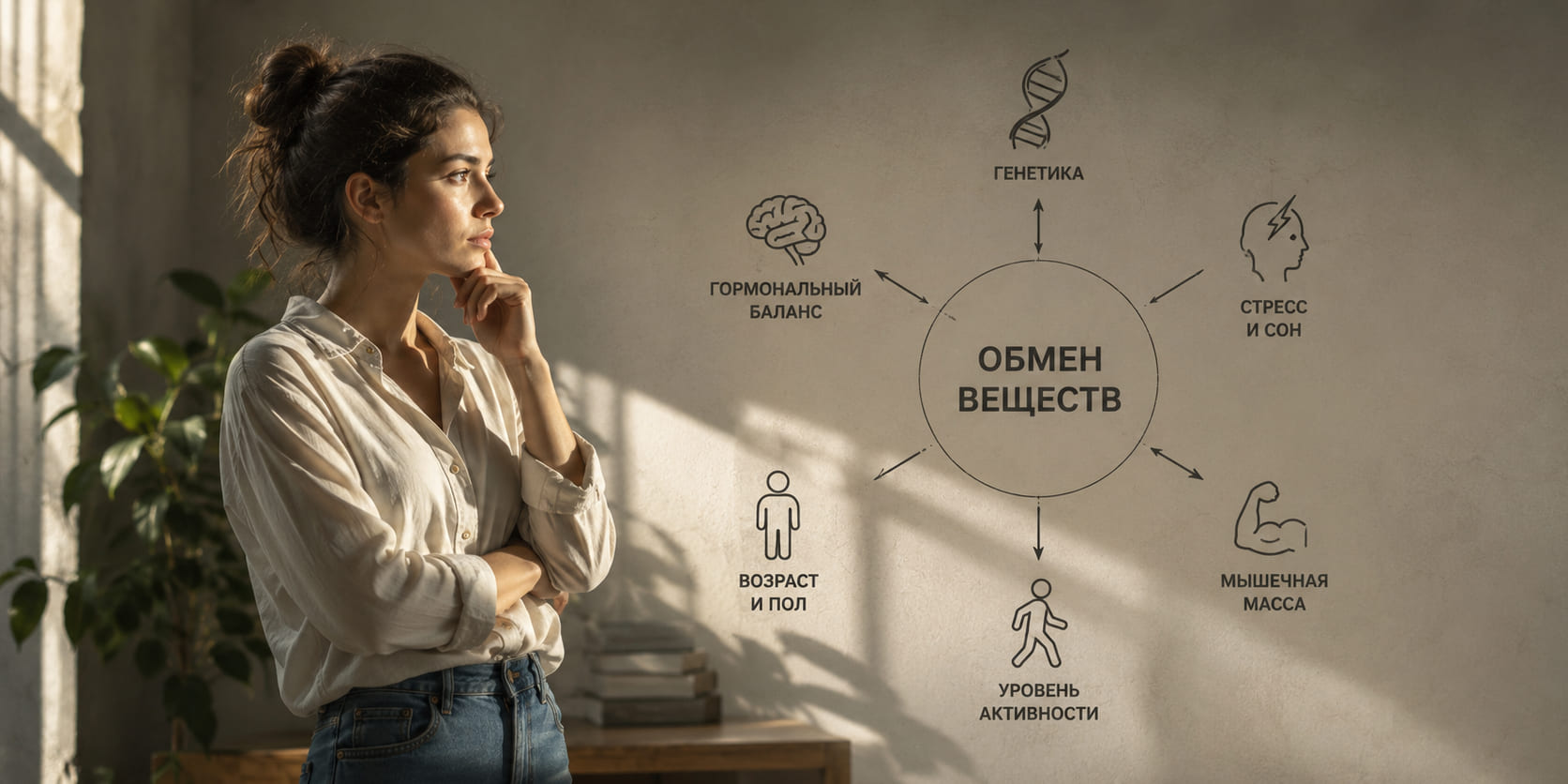 Метаболизм и факторы, влияющие на расход энергии и снижение веса